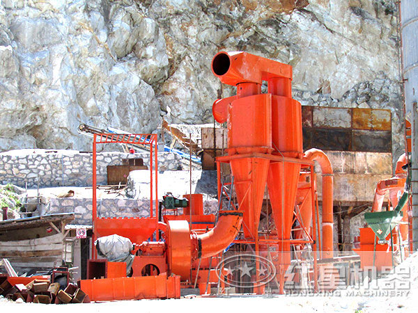 鋁礬土磨粉生産線圖