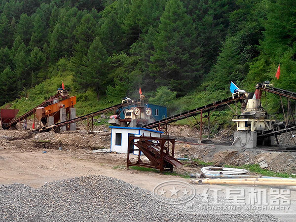 制砂生産線現場圖