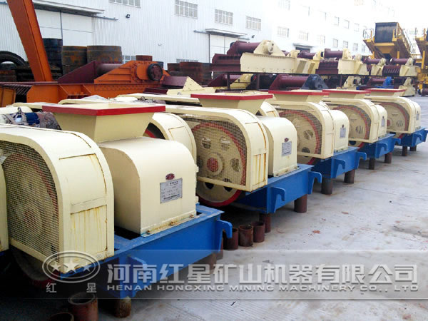 玄武岩對輥式破碎機