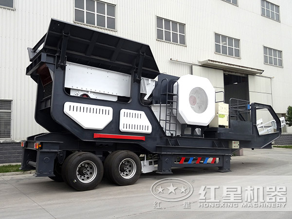 建築垃圾移動式破碎機