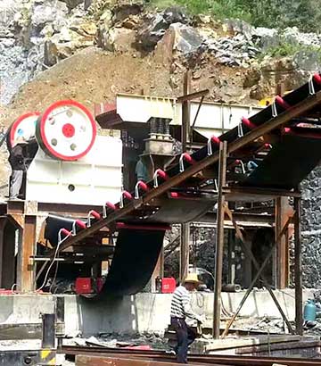 建築垃圾破碎生産線