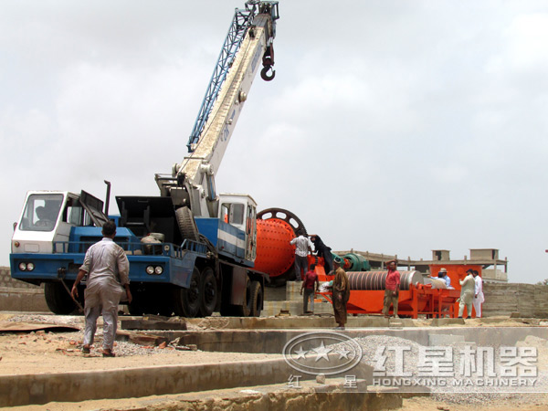 鎢礦選礦生産線
