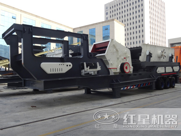 錘式移動碎石機展示圖片