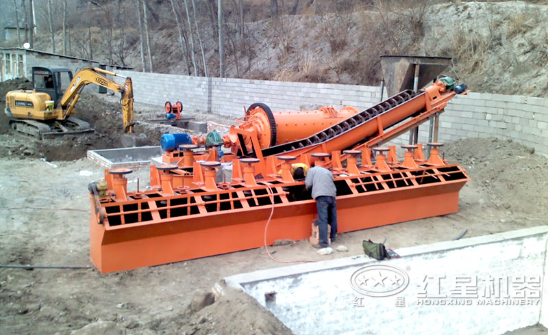 一小時産5立方浮選機用戶生産現場