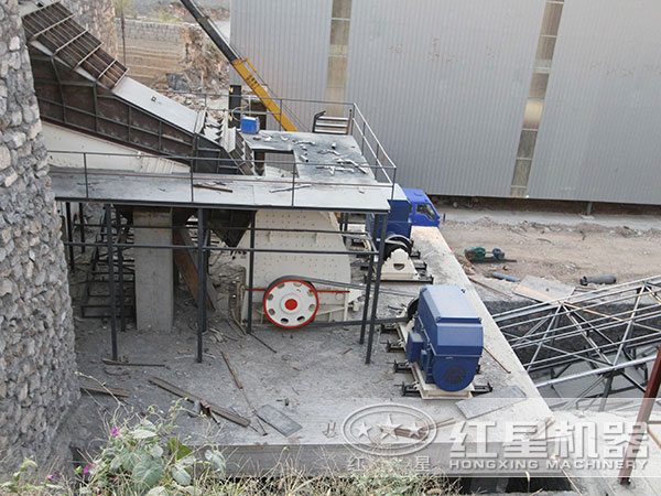 重錘式破碎機用戶現場實拍圖