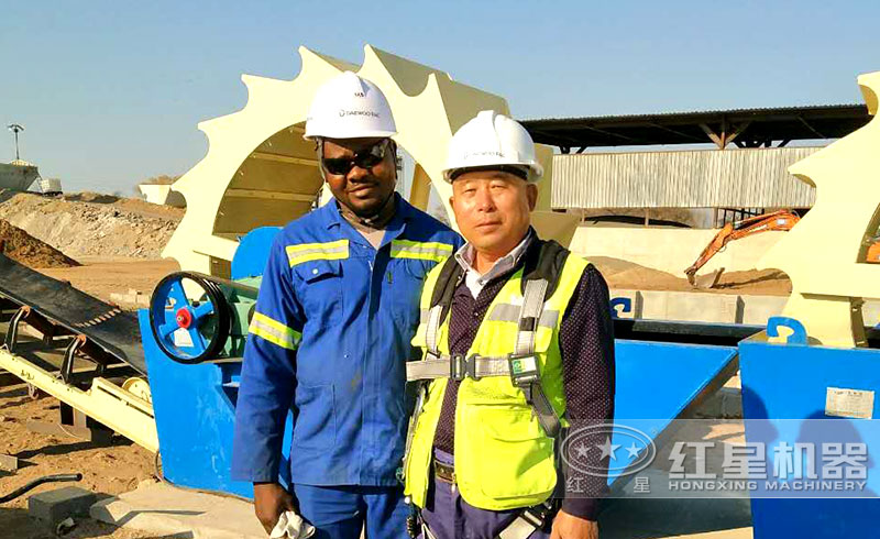 輪鬥式洗石機用戶