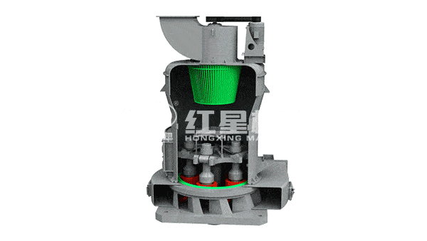 爐渣磨粉機工作原理圖
