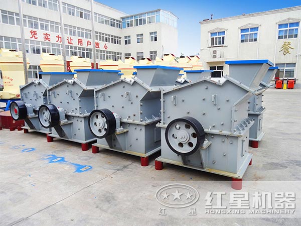 時産50噸煤矸石細碎機