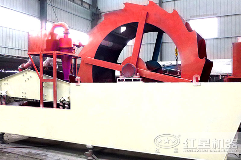 輪式洗(細)沙回收一體機,一台設備可當兩台用