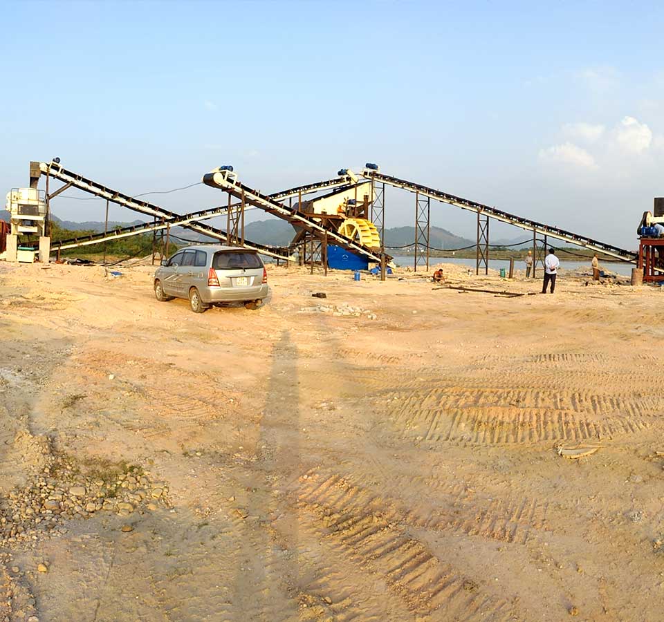 越南時産50噸機制砂生産線