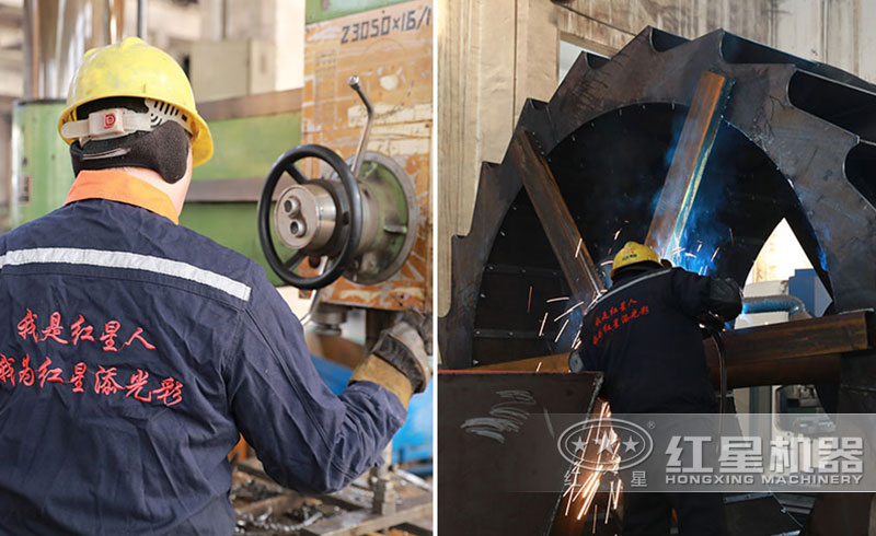 紅星設備制造現場