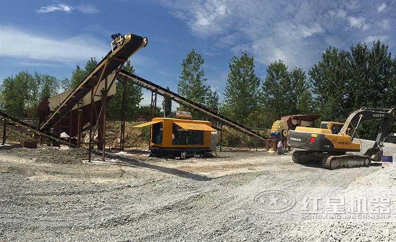 安徽客戶破碎現場全景實拍圖