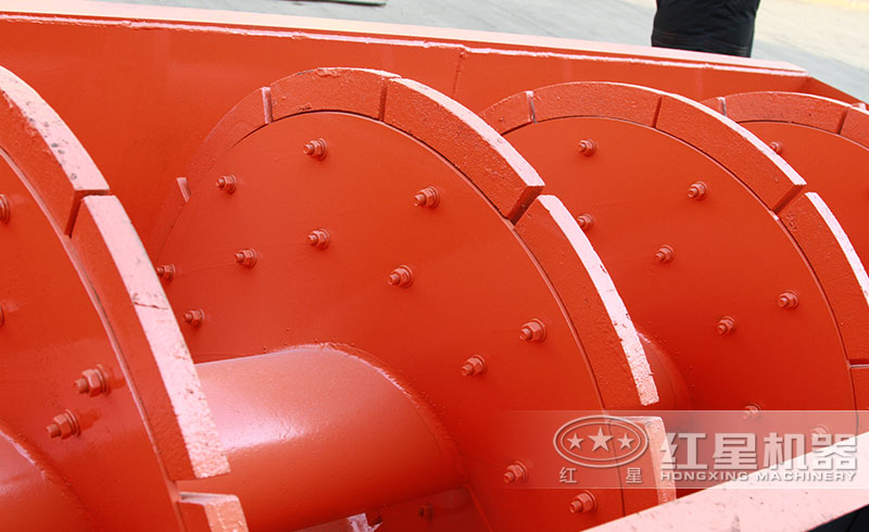 螺旋式洗砂機内部結構