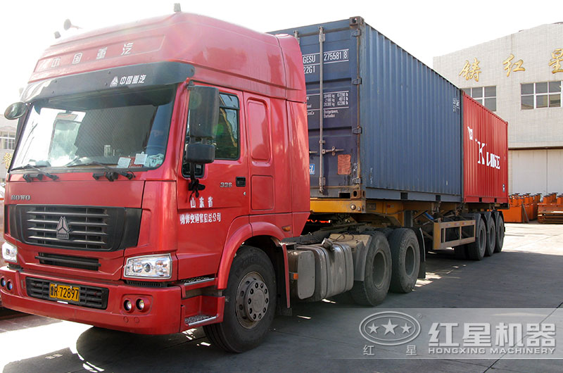 時産150噸河石破碎生産線準備發貨