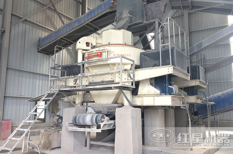 湖南河卵石制砂生産線現場