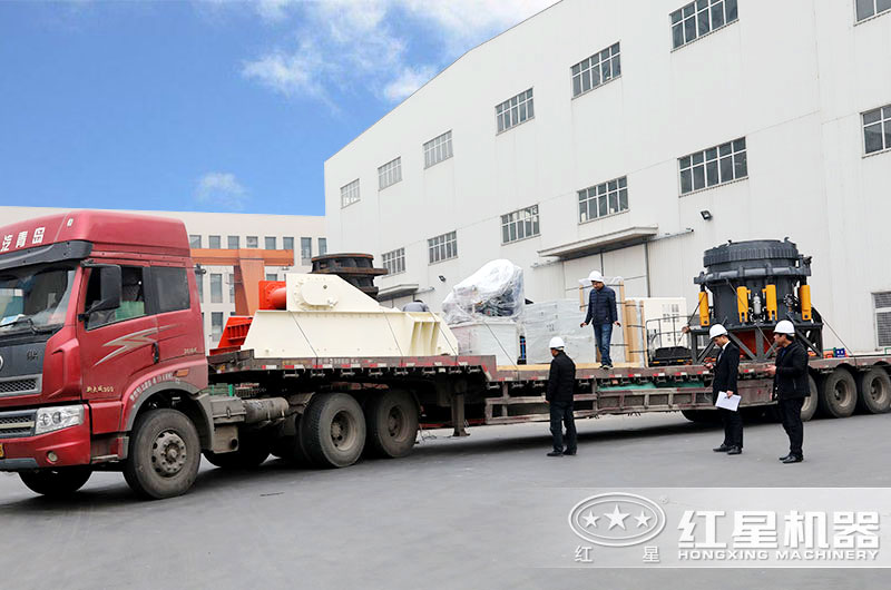 環保型制砂生産線發貨現場