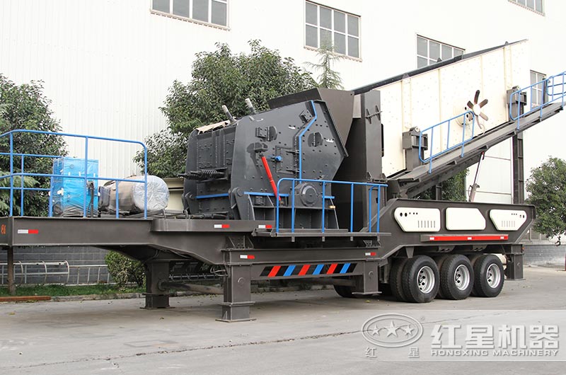 汽車移動磕石機