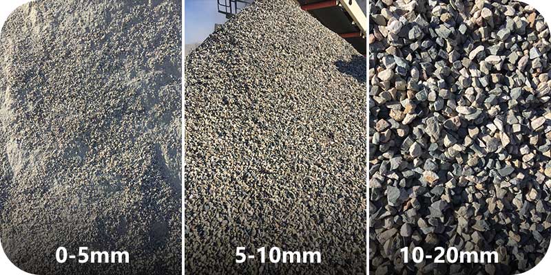 不同規格成品石子