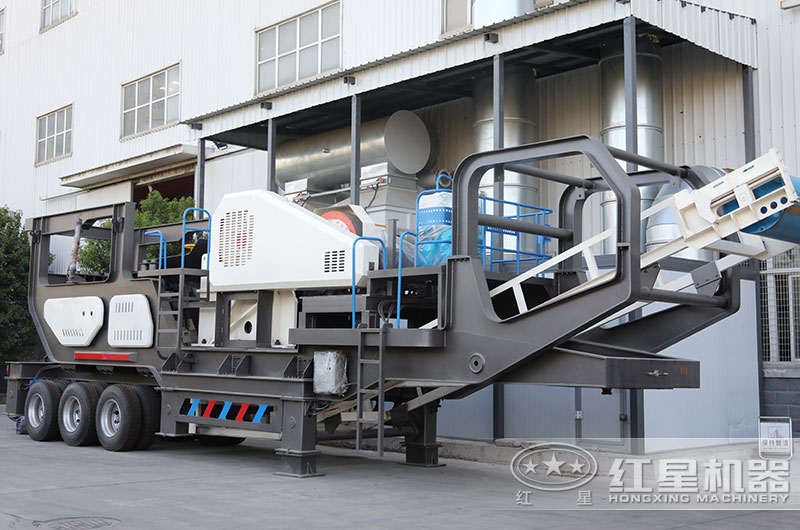 移動式鵝卵石破碎機