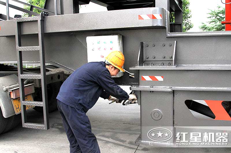 發貨前,再次認真檢查設備