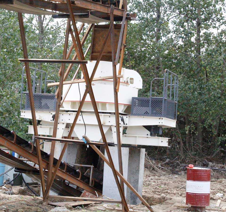 安徽蕪湖時産200噸制砂生産線現場