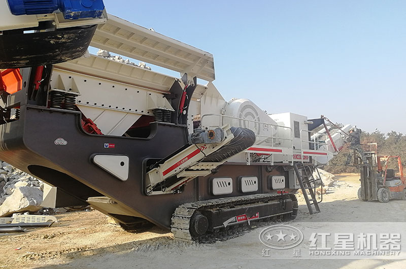 移動式建築垃圾破碎機