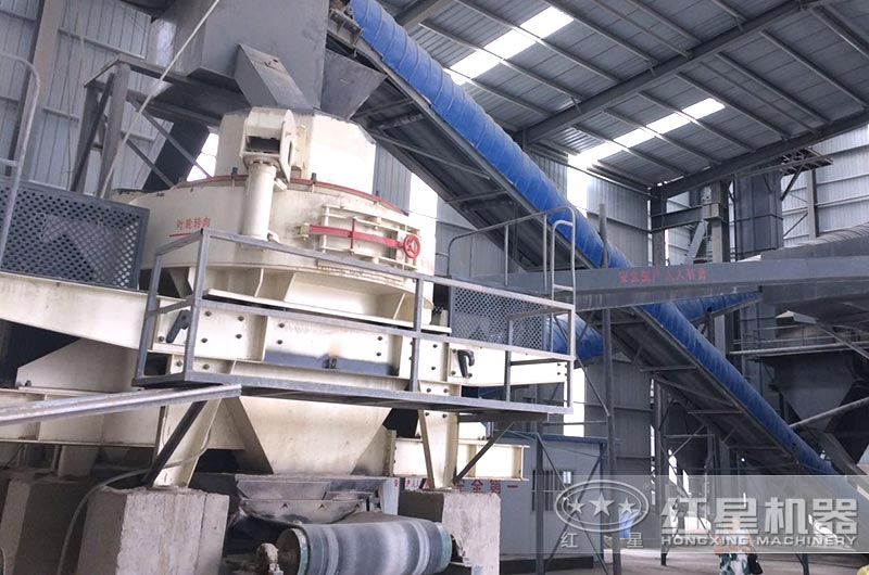 制砂設備作業現場