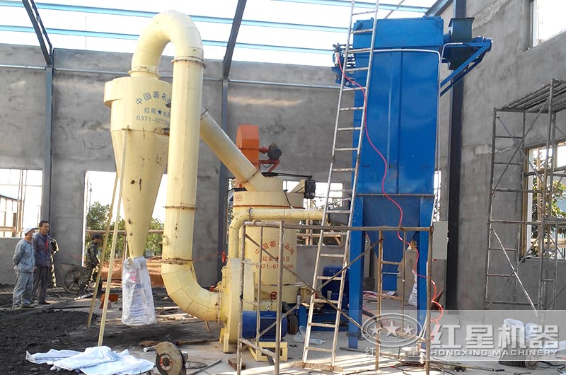 雷蒙磨生産線作業現場