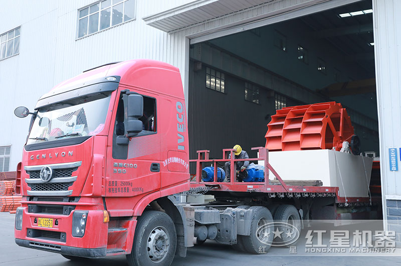 洗砂機械設備從車間直接發往客戶現場