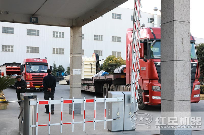 又一套日産7000噸環保砂石生産線設備發貨了