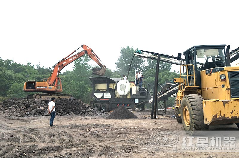 山西省客戶碎煤現場