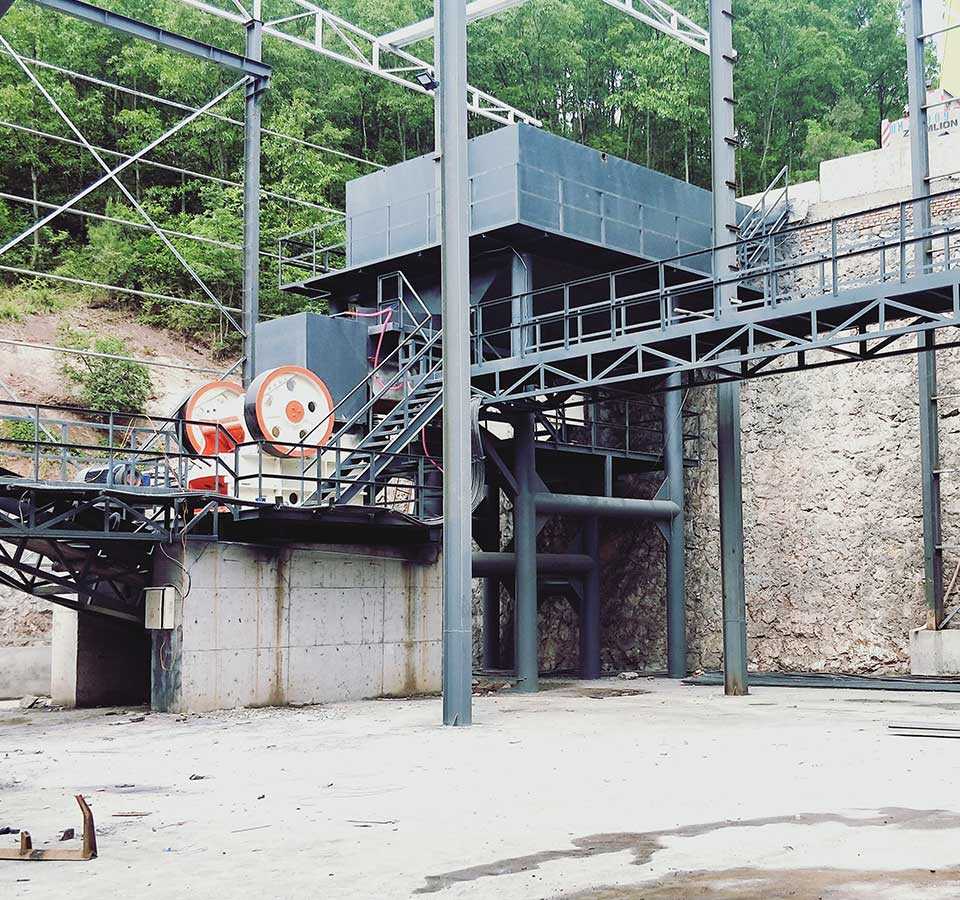 一小時産300噸制砂生産線-四川廣元客戶現場