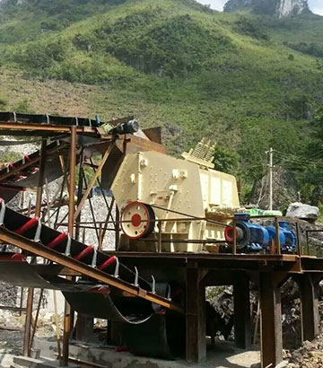 石灰石破碎生産線