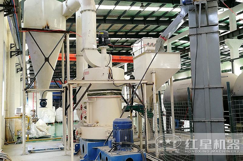 雷蒙磨粉生産線作業現場