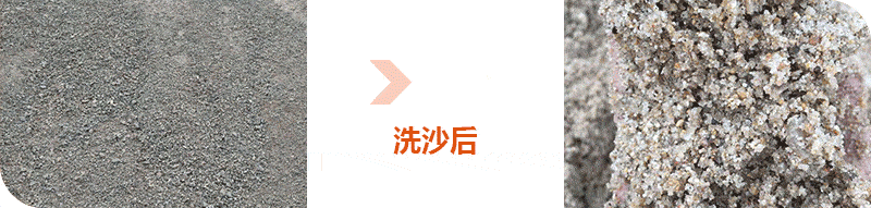 石粉經過清洗後