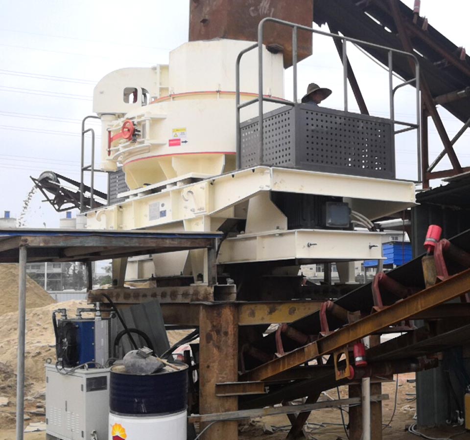 山西河卵石制砂生産線