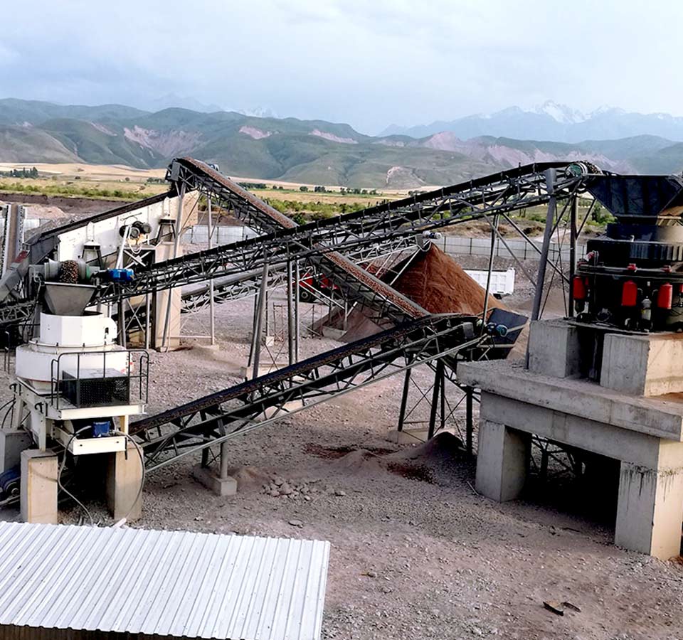 貴州鵝卵石破碎生産線